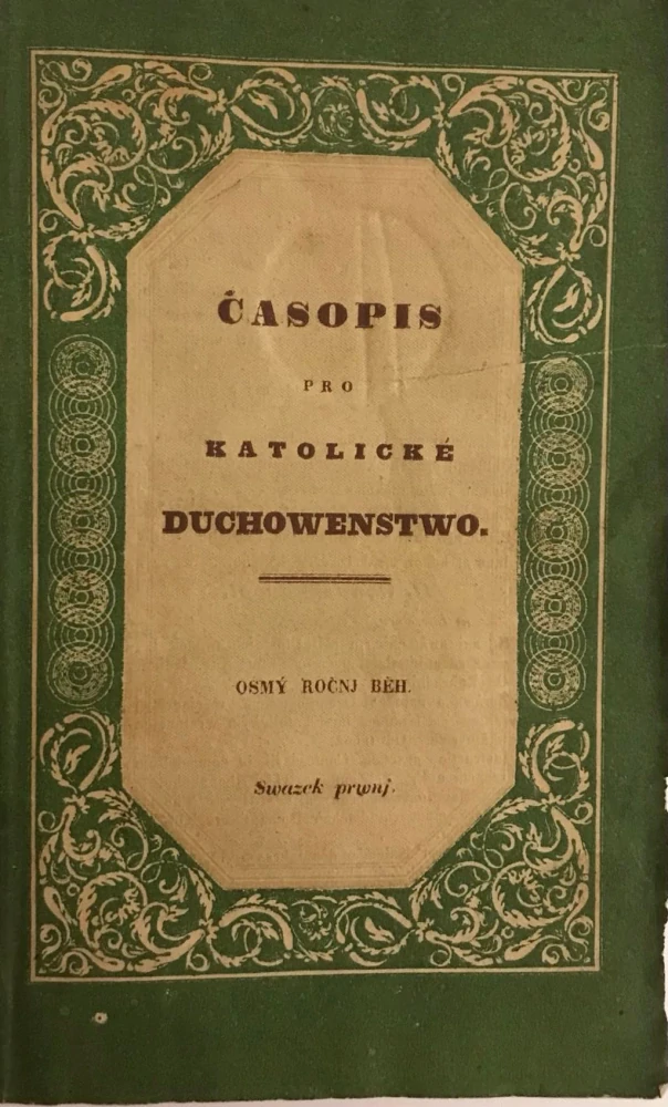 Časopis pro katolické duchowenstwo 1835 - KOMPLET VIII./1-3