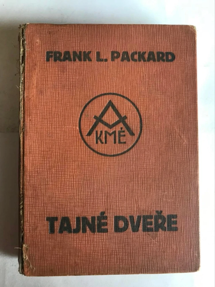 Tajné dveře 1934 - Frank L. Packard - The Hidden Door - 1. vydání Jan Naňka KMÉ