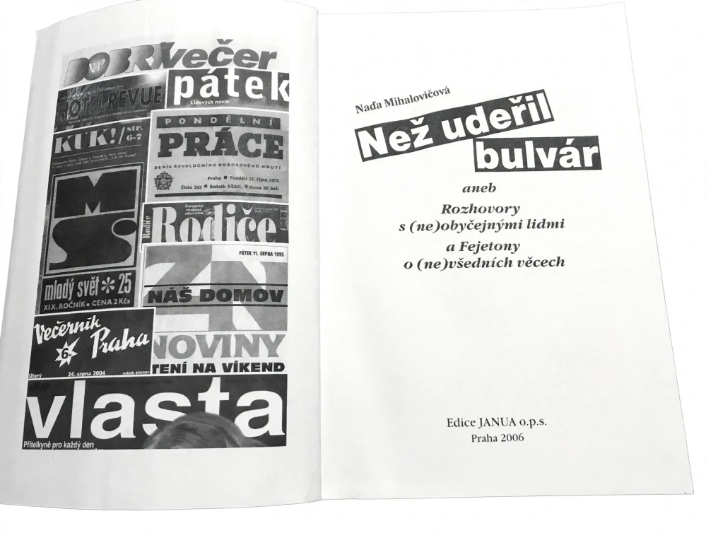 Než udeřil bulvár - Naďa Mihalovičová - 2006 