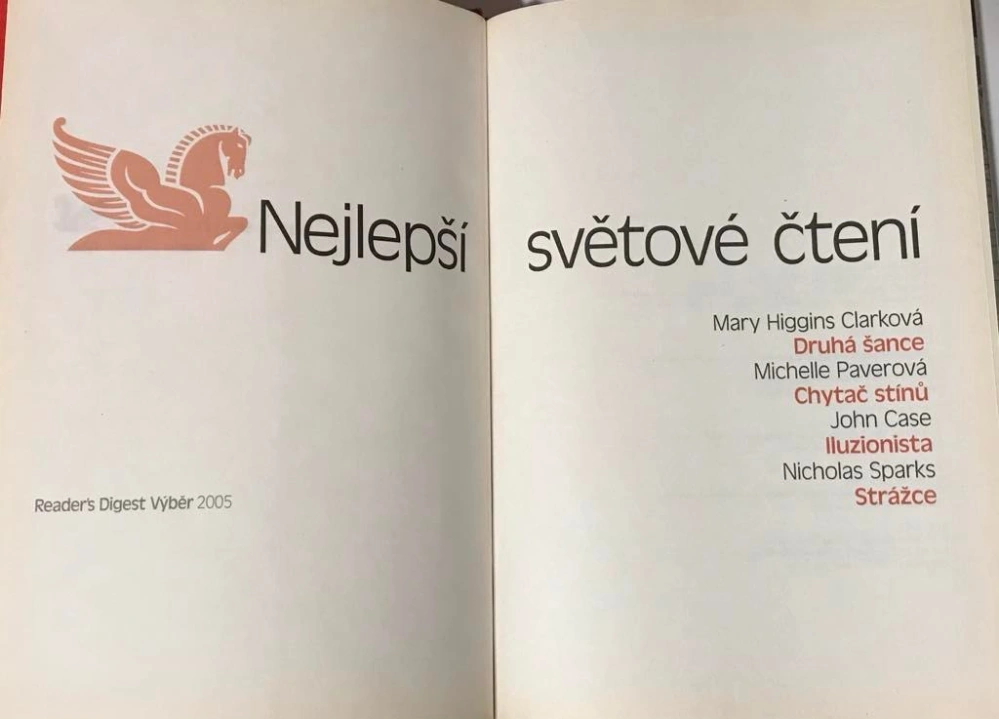 Nejlepší světové čtení 2005 - 4 romány - Druhá šance, Strážce, Iluzionista