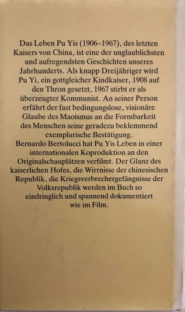 Pu Yi - Ich war Kaiser von China