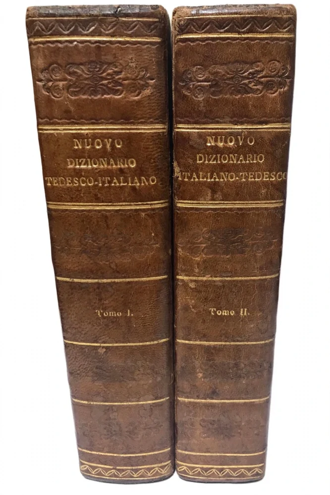 Philipp Zeh - Deutsch-Italienisches Wörterbuch 1825 - 2sv