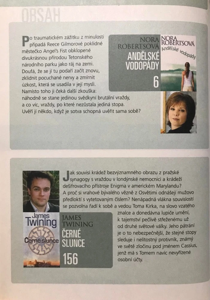 Nejlepší světové čtení 2007 - 4 romány - Nora Robertsová