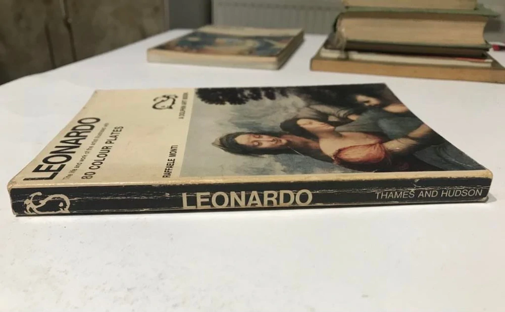LEONARDO - Život a dílo s 80 barevnymi reprodukcemi - Raffaele Monti 1967
