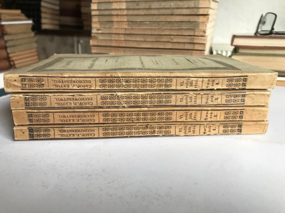 Časopis pro katolické duchovenstvo 1833 – VI. ročník – komplet 4 svazky
