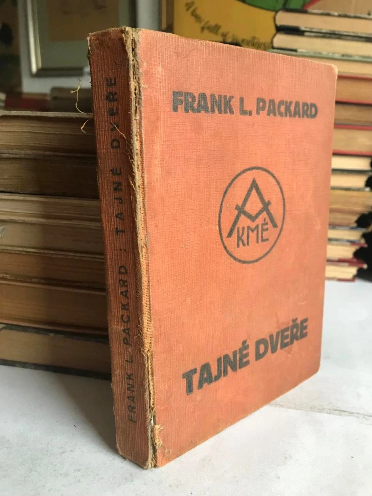 Tajné dveře 1934 - Frank L. Packard - The Hidden Door - 1. vydání Jan Naňka KMÉ