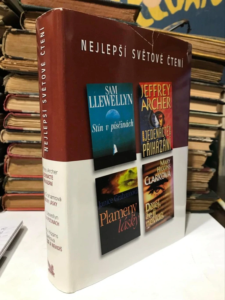 Nejlepší světové čtení -2000 - 4 romány - Jedenácté přikázání, Plameny lásky
