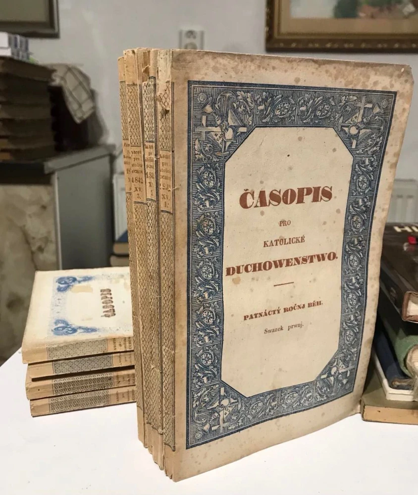 Časopis pro katolické duchowenstwo 1842 XV. 1-4 - Kompletní ročník Patnáctý běh