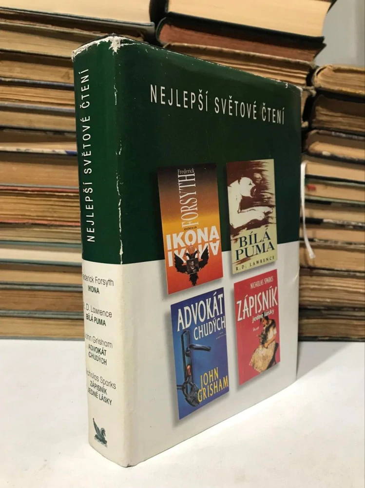Nejlepší světové čtení - 1999 - 4 romány - Ikona, Bílá puma, Advokát chudých
