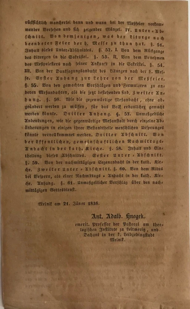 Časopis pro katolické duchowenstwo 1835 - KOMPLET VIII./1-3