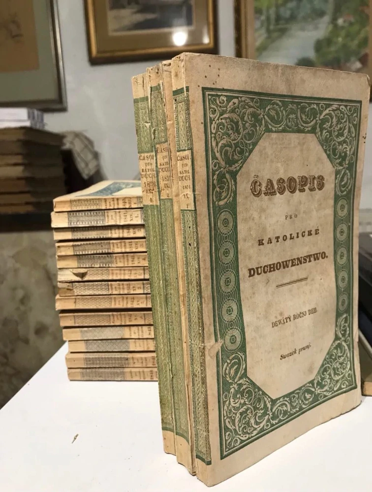Časopis pro katolické duchowenstwo 1836 - IX./1,2,4 - 3 svazky, chybí sv. 3