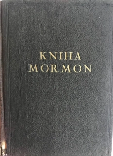 Kniha Mormon 1933 první české vydání Arthur Gaeth