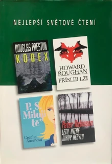 Nejlepší světové čtení 4 romany - Kodex, Příslib lži, P.S. Miluji tě